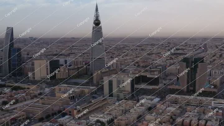 منظر جوي لبرج الفيصلية