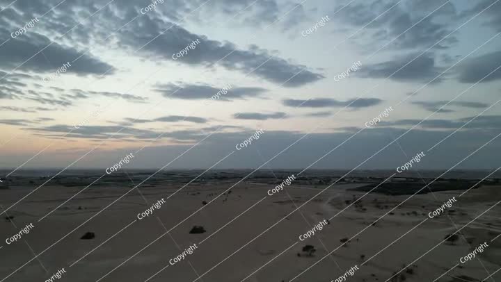 غيوم جميلة في الرياض ولقطات طائرة بدون طيار سلسة بدقة 4K