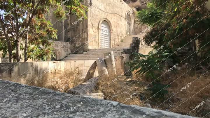 عمان، الأردن - بناء قصر قديم