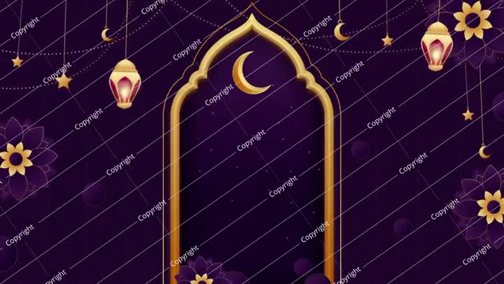 مساحة نسخ بدقة 4K عيد الأضحى عيد سعيد، حزمة صور متحركة للإضاءة