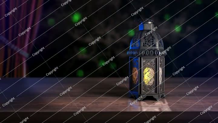 مساحة نسخ بدقة 4K عيد الأضحى عيد سعيد، حزمة صور متحركة للإضاءة