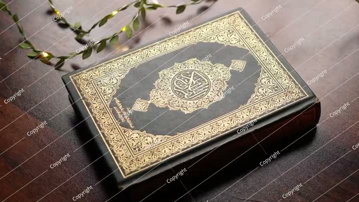 Peaceful Moment of Prayer with Quran