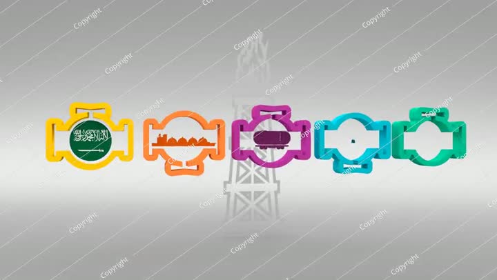 Industry data presentation. Business concept