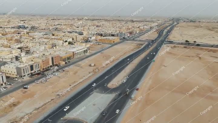 منظر جوي لحي الرياض