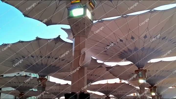 Sun Shades of Nabawi Mosque