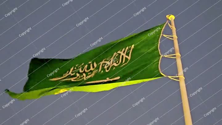 العلم الوطني للمملكة العربية السعودية