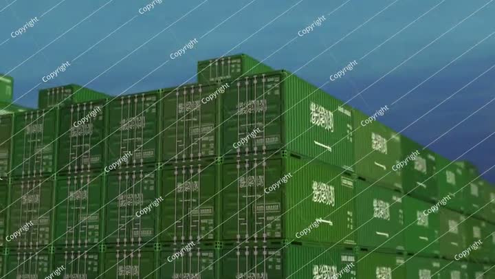 Saudi Arabia export cargo containers terminal