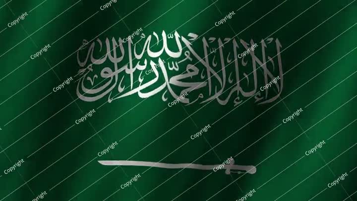 Celebrating Saudi Arabia's rich cultural heritage through its iconic flag and