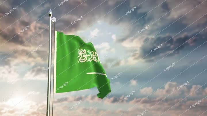 سارية العلم السعودي الملوح