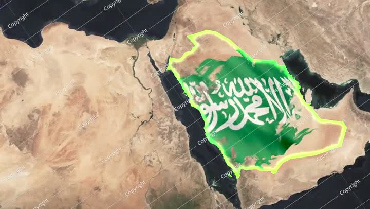 خريطة استخبارات المملكة العربية السعودية