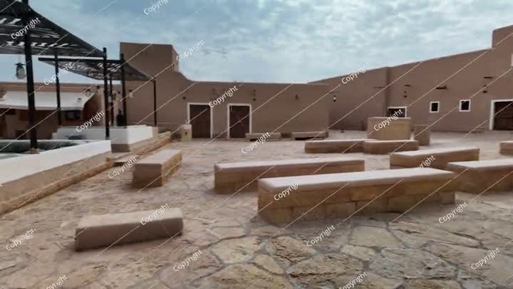 Diriyah historical town mud-brick architecture in Riyadh Saudi Arabia