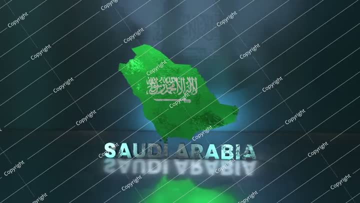 خريطة المملكة العربية السعودية