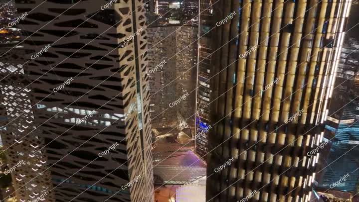 منظر مدينة الرياض ليلاً منظر جوي مذهل لعاصمة المملكة العربية السعودية