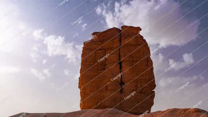 Time Lapse, The Thumb Of Judah, Saudi Arabia