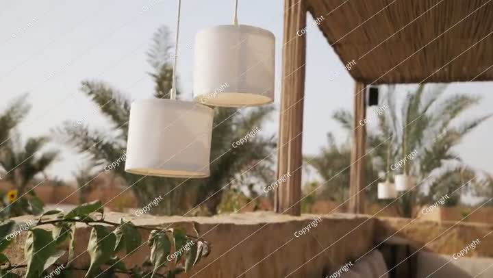 Outdoor Lighting in Saudi Arabia. Video.
