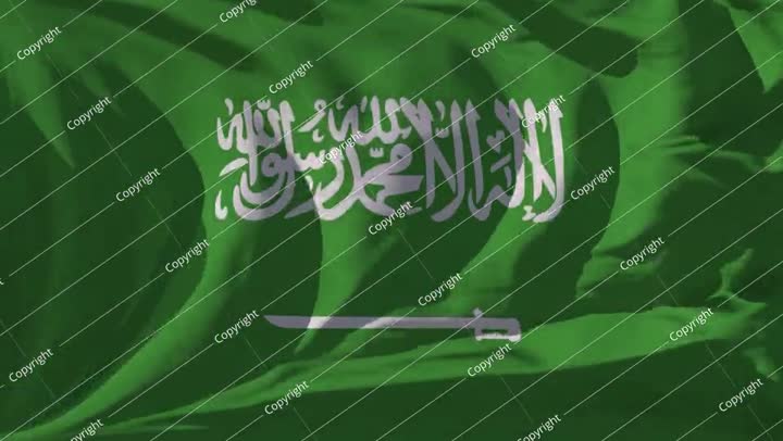 Saudi Arabia Flag Loop