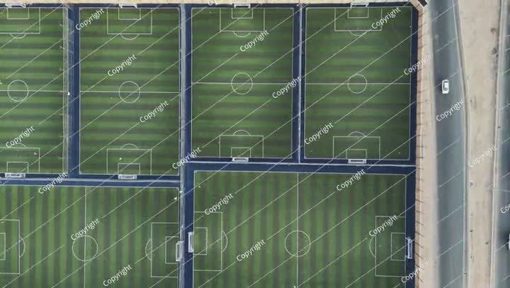 ملاعب كرة القدم من الأعلى في المملكة العربية السعودية