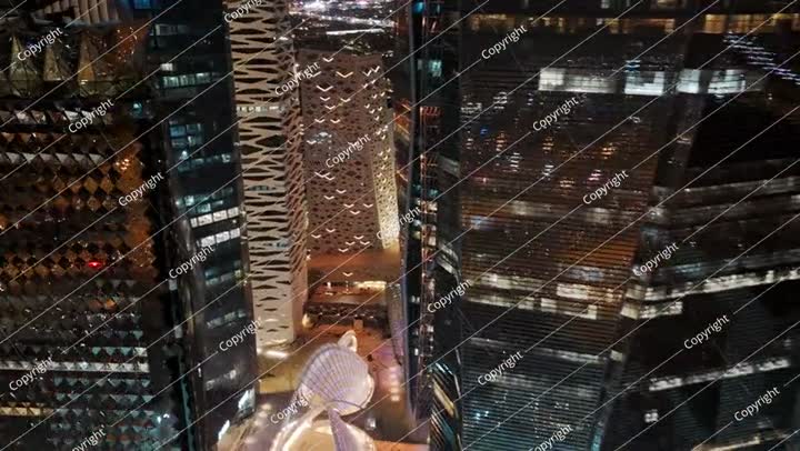 Riyadh Cityscape at Night A Stunning - Aerial View of Saudi Arabias Capital