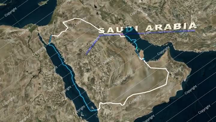 خريطة العالم للمملكة العربية السعودية