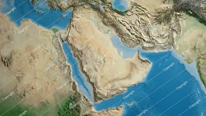 المملكة العربية السعودية على الكرة الأرضية. متوهجة. قمر صناعي. بدون تسميات