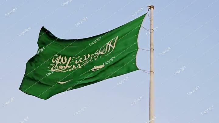 العلم الوطني للمملكة العربية السعودية