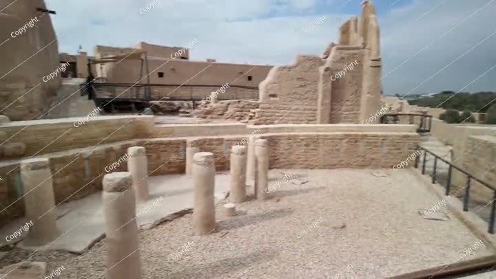 Diriyah, Saudi Arabia, exploring the historic district with traditional