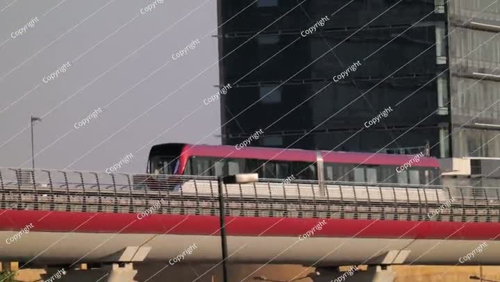 خط مترو الأنفاق الحديث في الرياض المملكة العربية السعودية