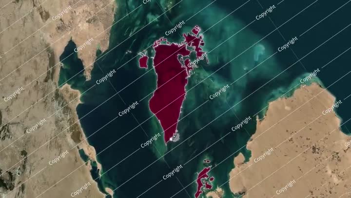 خريطة البحرين، خريطة البحرين متحركة للتكبير