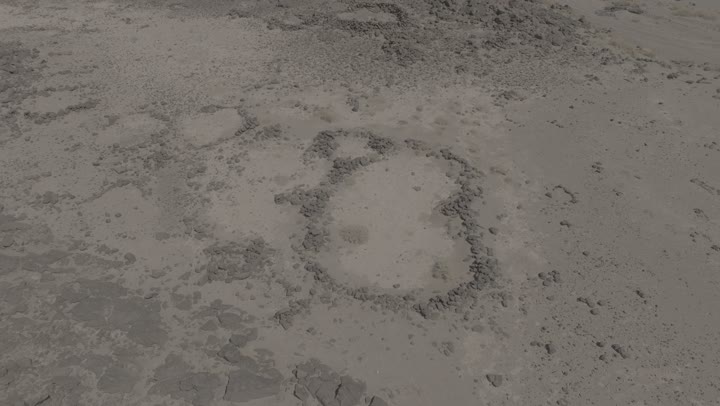 The black rock formations, located in the Harrah of Khaybar northeast of Medina, are a rare and strange site, a history of the earth in the language of rocks and lava.