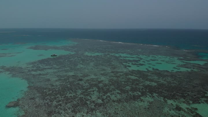 الاستمتاع على الشواطئ الساحلية، المناظر الطبيعية المتميزة، الأمواج البحرية الهادئة، مناطق سياحية مشهورة، الأمواج المتلاطمة في عرض مياه البحر الأحمر في المملكة العربية السعودية، الأماكن والمعالم السياحية الساحلية المشهورة، تصوير درون جوي لسفن وسط البحر الأحمر