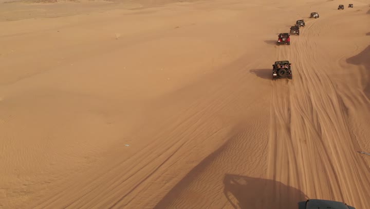 Fun times with friends, exciting youth entertainment activities, tourist adventures and safari trips, enjoyment and entertainment by practicing the hobby of driving cars on the soft sands in the Kingdom of Saudi Arabia, the natural scenery and the soft golden sands in the desert.