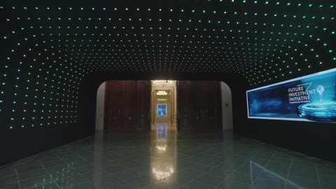 مدخل إلى المعرض في دورته التاسعة، مناقشة المستقبل الاقتصادي العالمي، مؤتمر عالمي للتحدث عن مستقبل والتكنو لوجيا والاستثمار،كيفية الاستثمار في المستقبل العالمي والتعليم والوظائف، الذكاء الاصطناعي، التكنولوجيا والطاقة المستدامة، رؤية المملكة العربية السعودية ٢٠٣٠