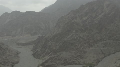 The southern nature in the Kingdom of Saudi Arabia, famous tourist attractions in Riyadh, mountain peaks and highlands, aerial drone photography of the mountains of Al-Baha and Asir.