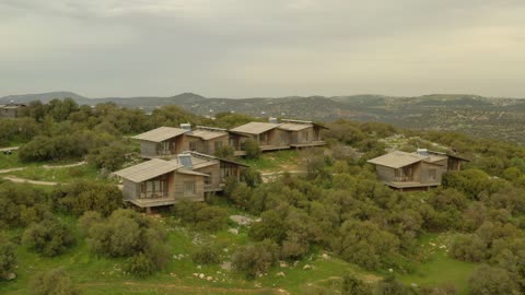 The peaks and mountain heights of nature, the green nature in the mountains of southern Saudi Arabia, trees and agricultural plants, tourist places and landmarks in Saudi Arabia, nature background.