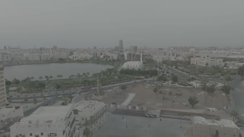 تصوير درون للبلدة القديمة جدة التاريخية في مدينة جدة ، أماكن سياحية تراثية شعبية، البيوت والمباني التاريخية ،معالم اثرية قديمة في السعودية