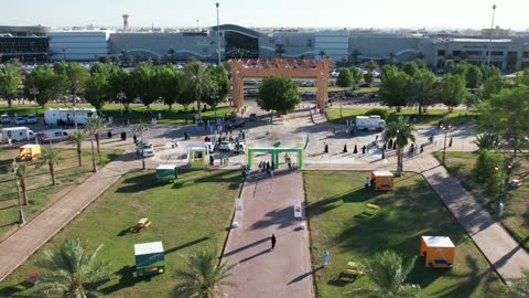 احتفالات ومهرجانات في المملكة العربية السعودية, الاحتفال بذكرى اليوم الوطني السعودي 23 سبتمبر، تجمع الناس واقامة فعاليات احتفالية في ممتزه الامير فهد بن سلطان، المنتزهات والحدائق والأماكن العامة , الأعياد والمناسبات الوطنية السعيدة