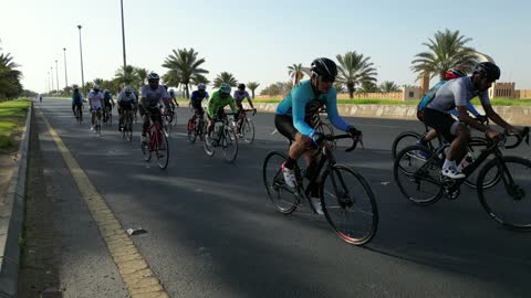 الفعالية المخصصة لراكبي الدراجات الهوائية في المملكة العربية السعودية، موطن رياضة السيارة في الشرق الاوسط، تصوير درون للمسارات والطرق المخصصة لمسابقات الدراجات في تبوك، مسابقة التحدي والمنافسة والمغامرة