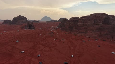 Floods, waterfalls, and cold winter atmospheres, mountain peaks and highlands, rock formations in the Jeddah area in the northwest of the Kingdom of Saudi Arabia, the NEOM tourism project, landscapes of golden sands, tourist attractions in the Kingdom of Saudi Arabia.