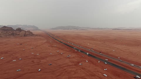 Natural landscapes of golden sands, floods and waterfalls, cold winter atmospheres, peaks and mountain heights, rock formations in the Jeddah area in the northwest of the Kingdom of Saudi Arabia, the NEOM tourism project, tourist attractions in the Kingdom of Saudi Arabia.
