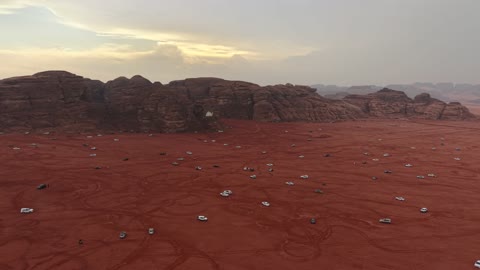 Floods, waterfalls, and cold winter atmospheres, mountain peaks and highlands, rock formations in the Jeddah area in the northwest of the Kingdom of Saudi Arabia, the NEOM tourism project, landscapes of golden sands, tourist attractions in the Kingdom of Saudi Arabia.