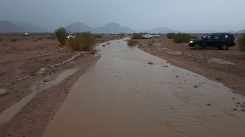 The rock formations in the Jeddah area, northwest of the Kingdom of Saudi Arabia, the NEOM tourism project, landscapes of golden sands, mountains with rock formations, floods and waterfalls, and the cold winter winds, are tourist attractions in the Kingdom of Saudi Arabia.