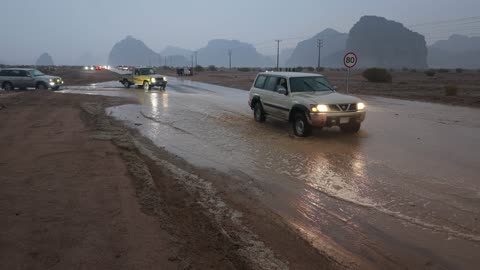 The peaks and mountain heights, the rock formations in the Jeddah area in the northwest of the Kingdom of Saudi Arabia, the NEOM tourism project, natural landscapes of golden sands, floods and waterfalls, and the cold winter winds, are tourist attractions in the Kingdom of Saudi Arabia.