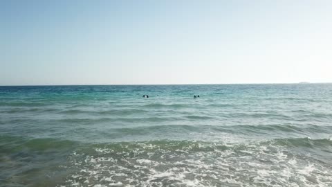 Nature and marine views, coastal areas in the Kingdom of Saudi Arabia, recreational tourist places, the waters of the Qial Sea with sand, Neom, the concept of Saudi tourism.