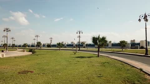 Natural green spaces, Tabuk city gardens, a family and tourist recreational place, walking and sports paths, a destination for relaxation and enjoyable times, tourism in the Kingdom of Saudi Arabia.