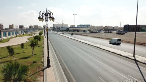 The gardens of the city of Tabuk, natural green spaces, a family and tourist recreational place, walking and sports paths, a destination for relaxation and enjoyable times, tourism in the Kingdom of Saudi Arabia.