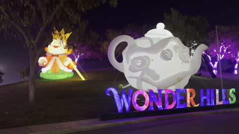 The illuminated sculptures at the Wonders Hills Festival 2025 in Jubail Industrial City in the Eastern Province feature a variety of entertainment and educational activities, innovative interactive light shows for families and visitors, making it a tourist destination for families and visitors.