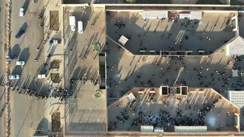 Saudi National Day, September 23rd: A heritage event and folklore show; visitors flocked to the popular celebration; drone footage of the founding ceremony of the first Saudi state on February 22nd in Tabuk, the day we began in 1727 AD; wearing traditional folk costumes.