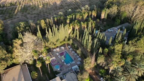 توفير غذاء صحي وطازج للسوق المحلي والإقليمي والدولي، تصوير درون لمزارع شركة استرا الزراعية في مدينة تبوك، التميز الزراعي في المملكة العربية السعودية