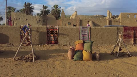 Clay pottery, the Mamalik event in the province of Tayma, the royal history of the ancient city of Tayma, the festival of ancient kingdoms, preserving the historical heritage, the traditional clay house.