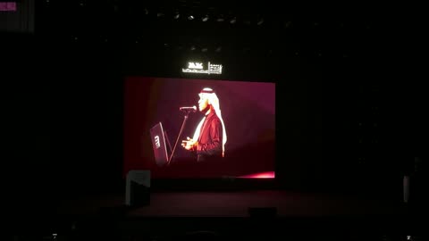 احتفالية فنية كبرى، شاشة بروجيكتور الكترونية  فى ختام مهرجان الرياض للمسرح فى مسرح الأميرة نورة بنت عبدالرحمن بالرياض يوم 24 ديسمبر 2025 ، تتويج لنجوم المسرح السعودي، ليلة استثنائية تحتفي بالفن والجمال ، تكريم للمواهب المسرحية السعودية